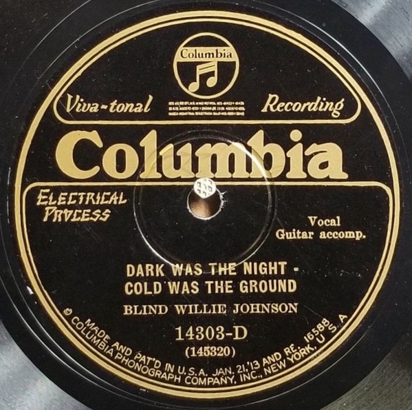 Dark Was the Night - Cold Was the Ground / It's Nobody's Fault but Mine cover art