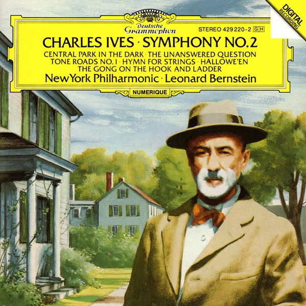 Symphony No. 2; Central Park in the Dark; The Unanswered Question; Tone Roads No. 1; Hymn for Strings; Hallowe'en; The Gong on the Hook and Ladder cover art