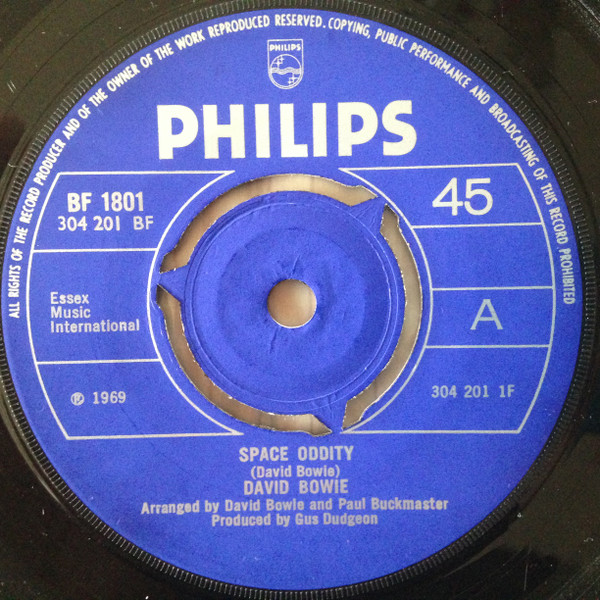 Space Oddity / Wild Eyed Boy From Freecloud cover art