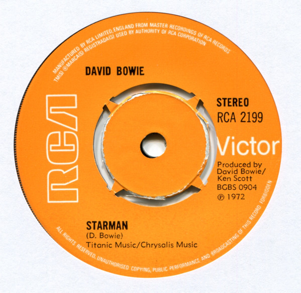 Starman / Suffragette City cover art
