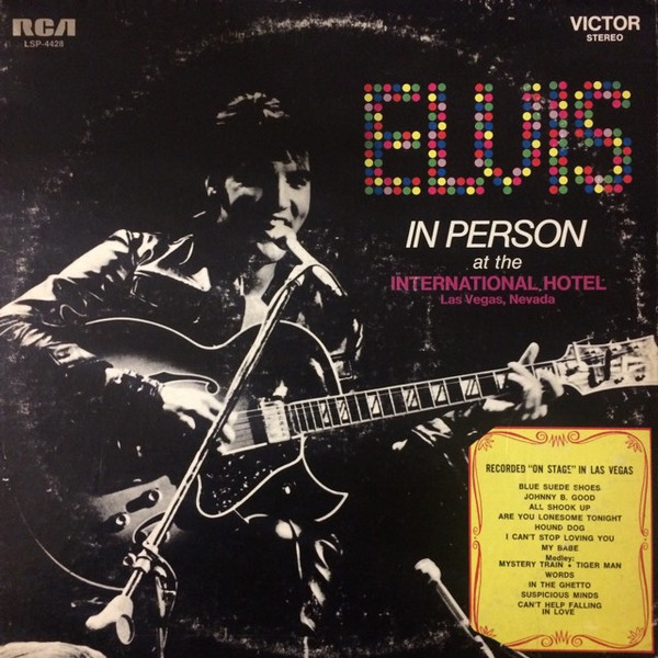 Elvis in Person at the International Hotel, Las Vegas, Nevada cover art