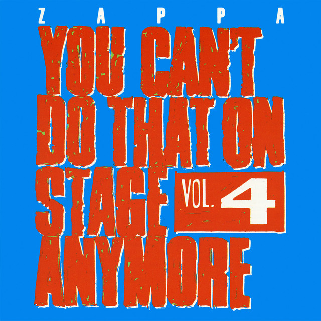 You Can't Do That on Stage Anymore, Vol. 4 cover art