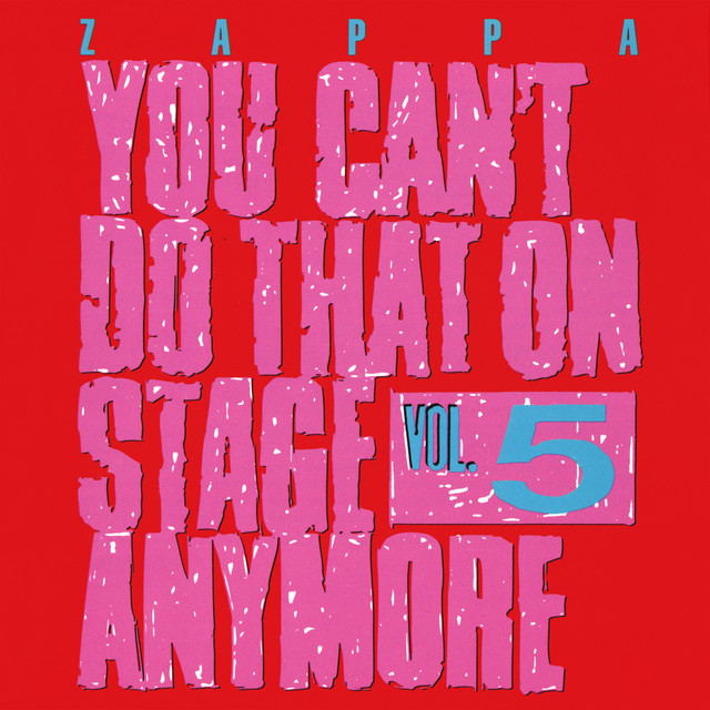 You Can't Do That on Stage Anymore, Vol. 5 cover art