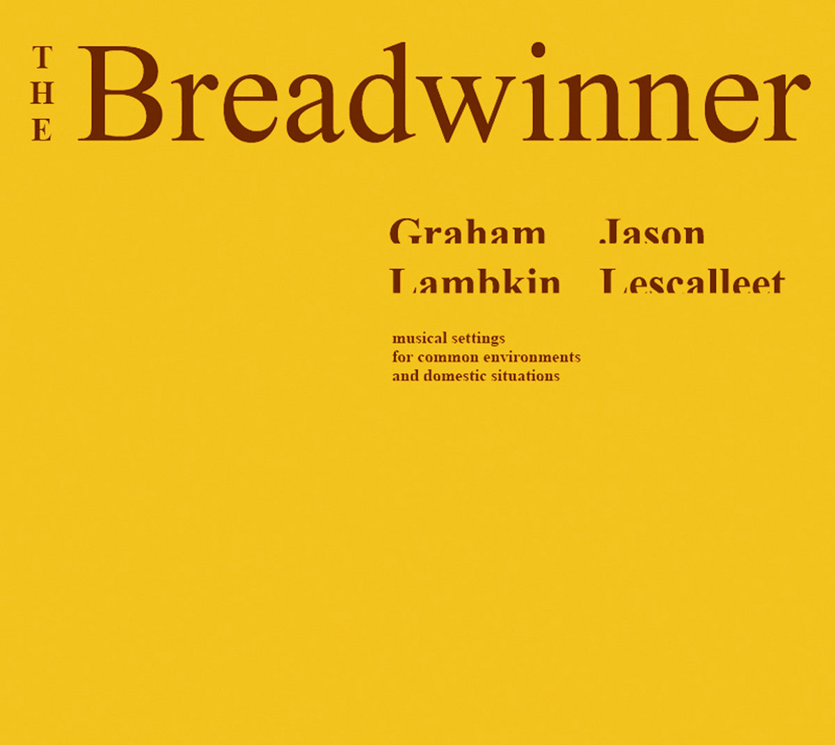 The Breadwinner cover art