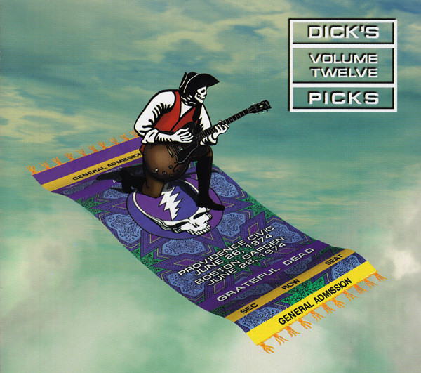 Dick's Picks Volume Twelve: Providence Civic, June 26, 1974 - Boston Garden, June 28, 1974 cover art