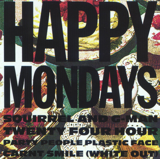 Squirrel and G-Man Twenty Four Hour Party People Plastic Face Carnt Smile (White Out) cover art