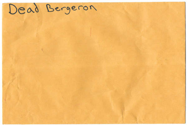 Dead Bergeron cover art