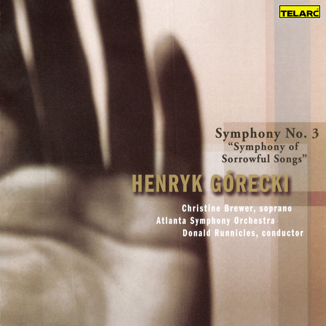 Symphony No. 3: Symphony of Sorrowful Songs, Op. 36 cover art