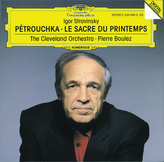 Pétrouchka; Le sacre du printemps cover art