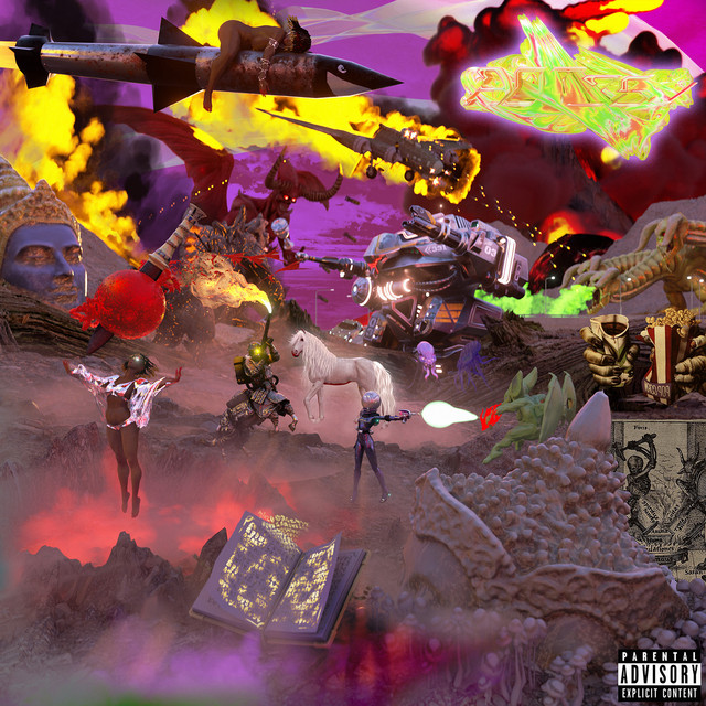 Attack of the Future Shocked, Flesh Covered, Meatbags of the 85 cover art