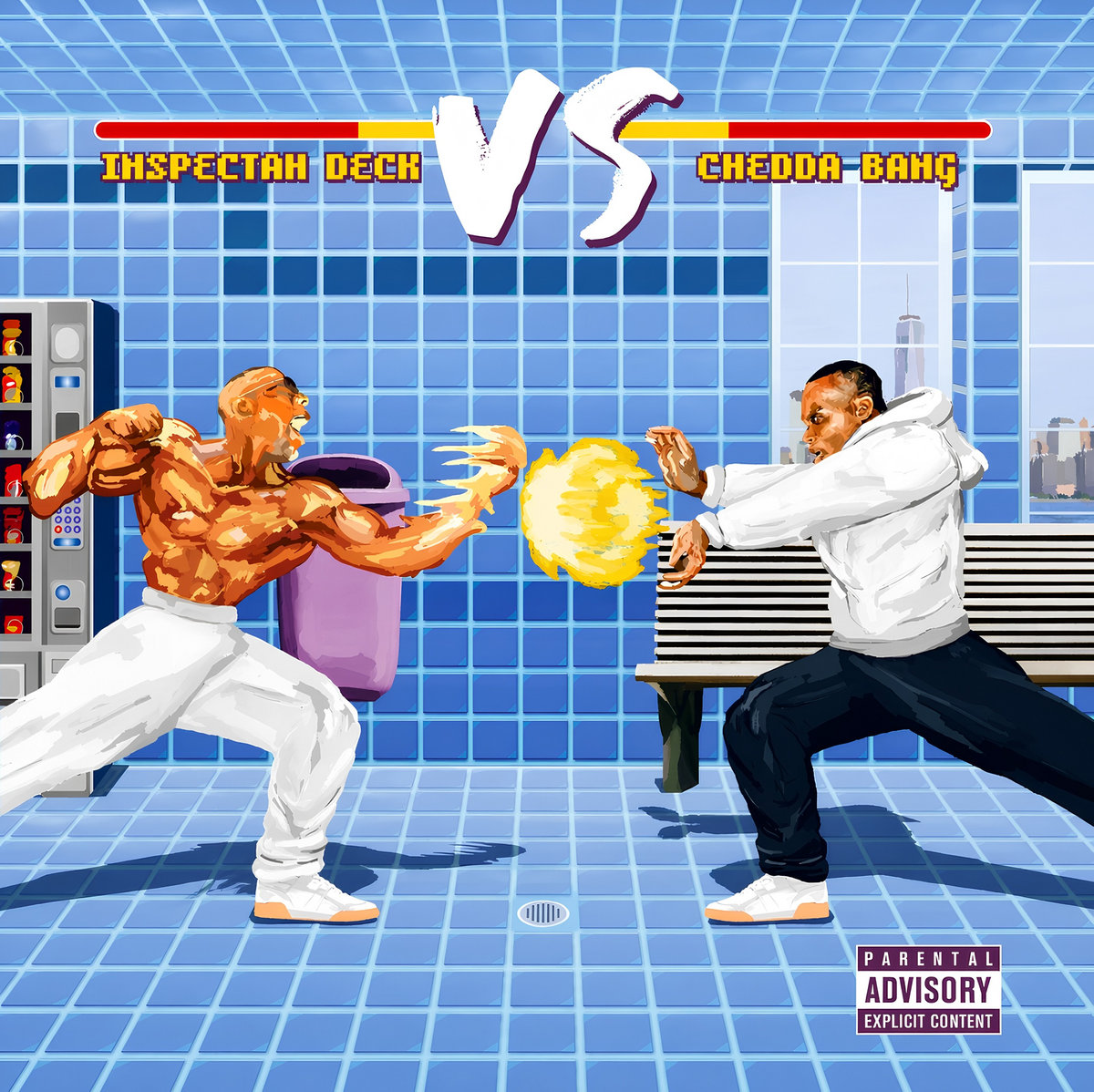 Inspectah Deck Vs. Chedda Bang cover art