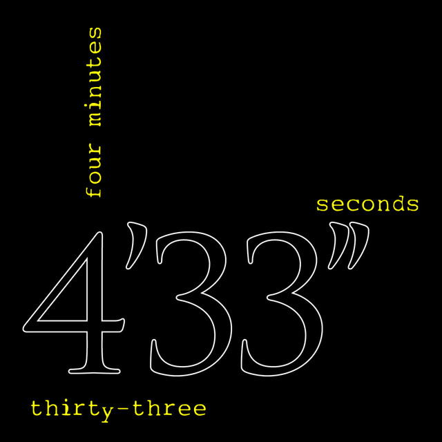 4'33" cover art
