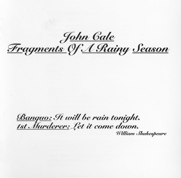 Fragments of a Rainy Season cover art