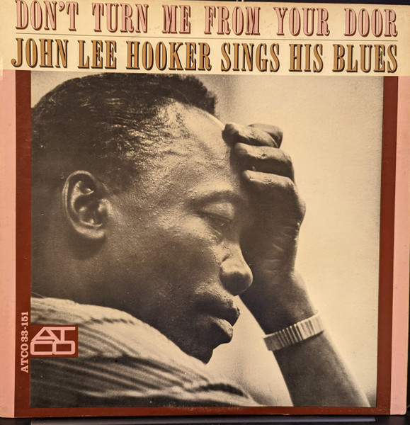 Don't Turn Me From Your Door: John Lee Hooker Sings His Blues cover art
