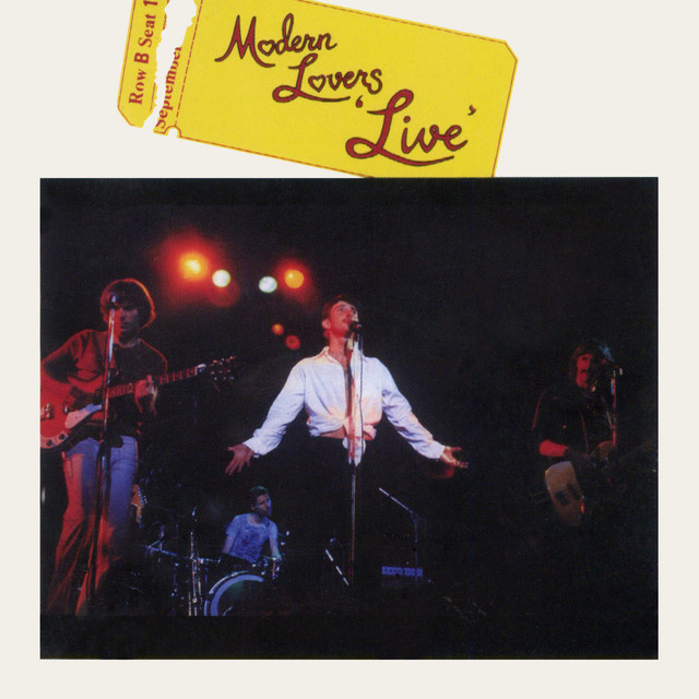 Modern Lovers 'Live' cover art