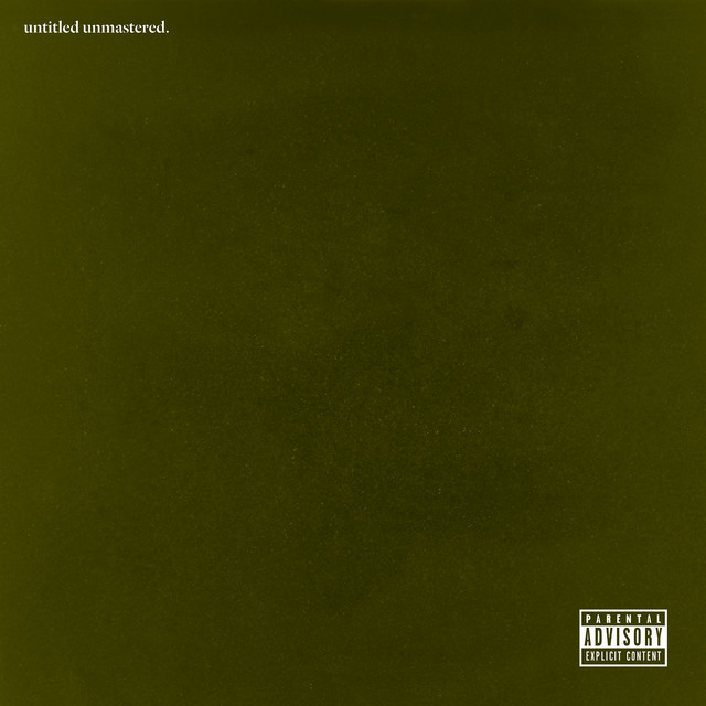 untitled unmastered. cover art