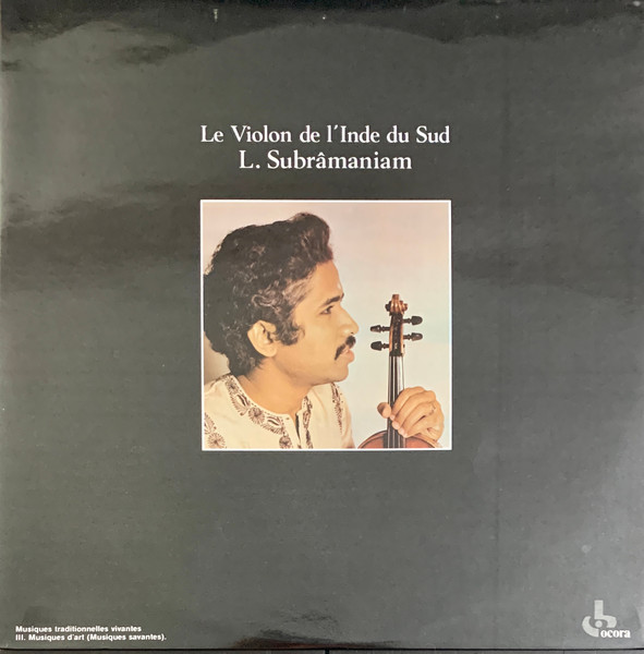 Le violon de l'Inde du Sud cover art
