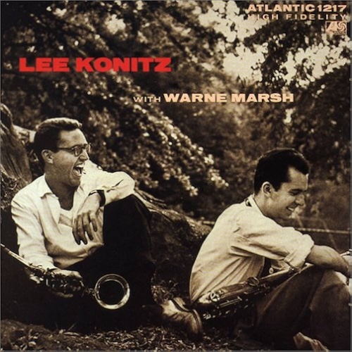 Lee Konitz with Warne Marsh cover art