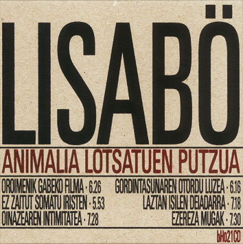 Animalia Lotsatuen Putzua cover art