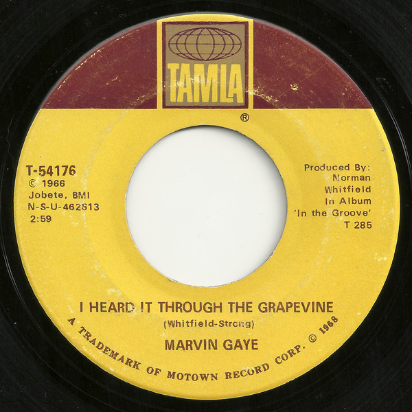I Heard It Through the Grapevine cover art