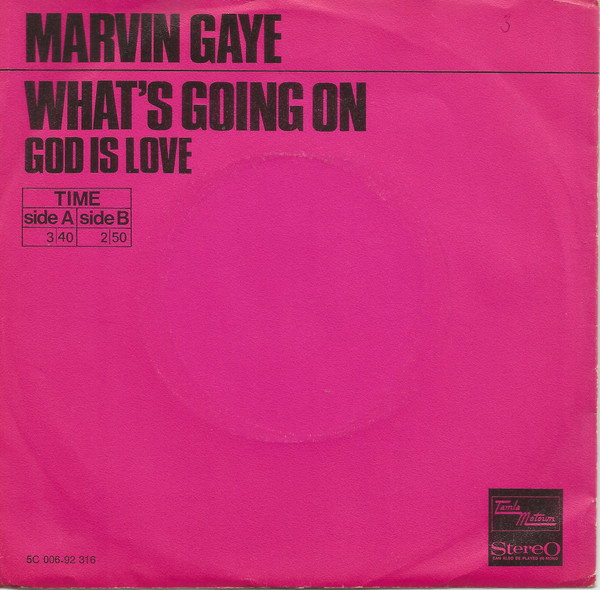 What's Going On / God Is Love cover art