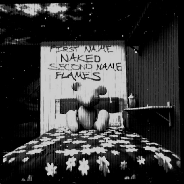 First Name Naked Second Name Flames cover art
