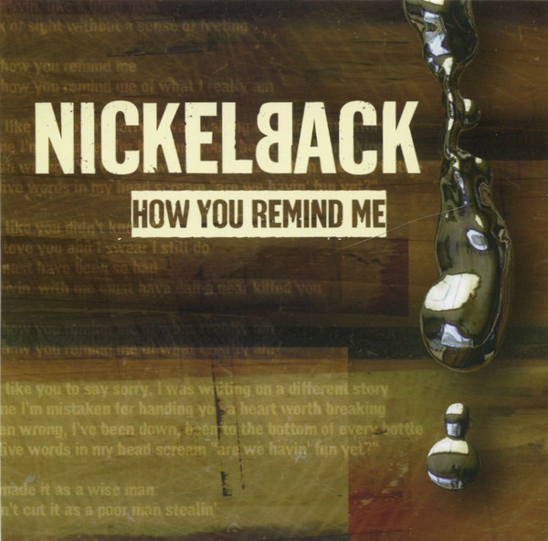 How You Remind Me cover art
