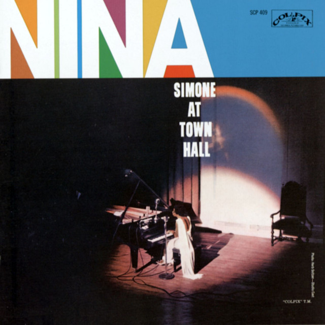 Nina Simone at Town Hall cover art