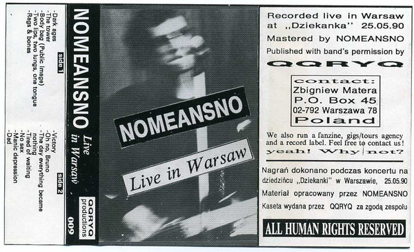 Live in Warsaw cover art