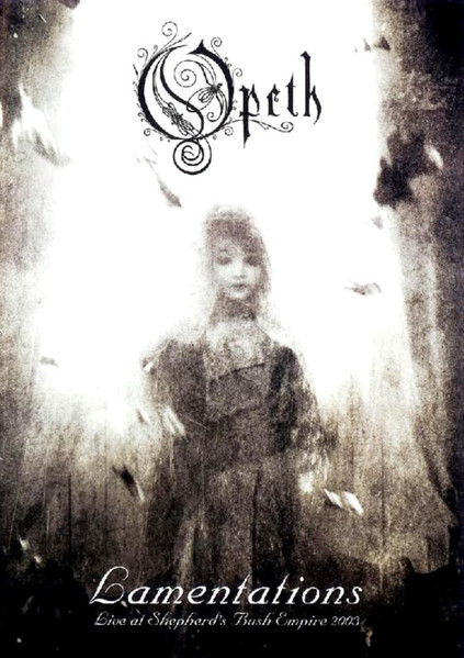 Lamentations: Live at Shepherd's Bush Empire 2003 cover art
