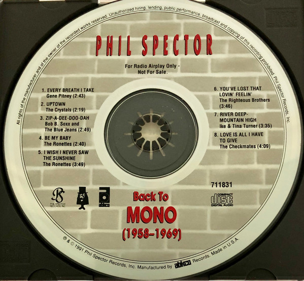 Back to Mono (1958-1969) cover art