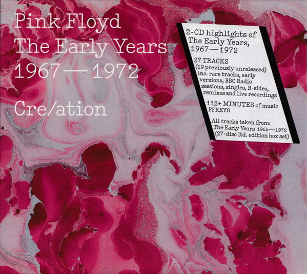 Cre/ation: The Early Years 1967-1972 cover art