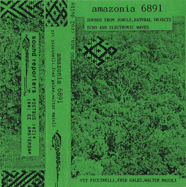 Amazonia 6891: Sounds From Jungle, Natural Objects, Echo and Electronic Waves cover art