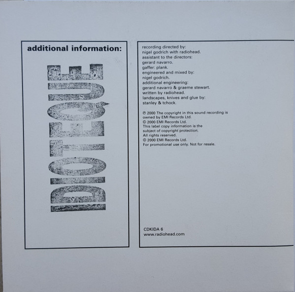 Idioteque cover art