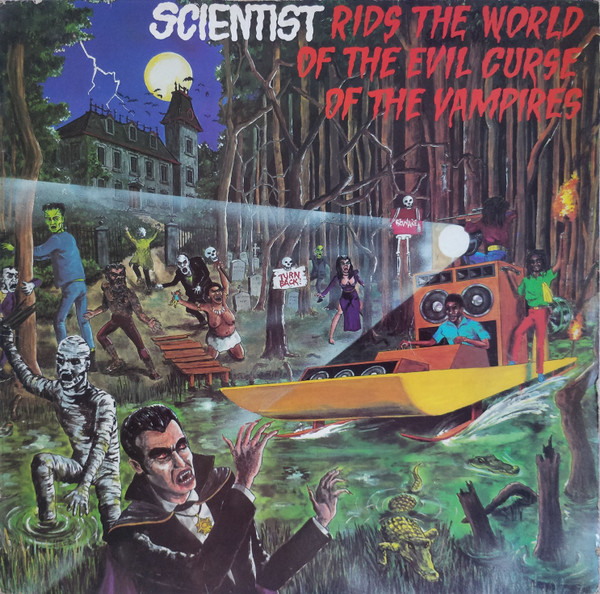Scientist Rids the World of the Evil Curse of the Vampires cover art