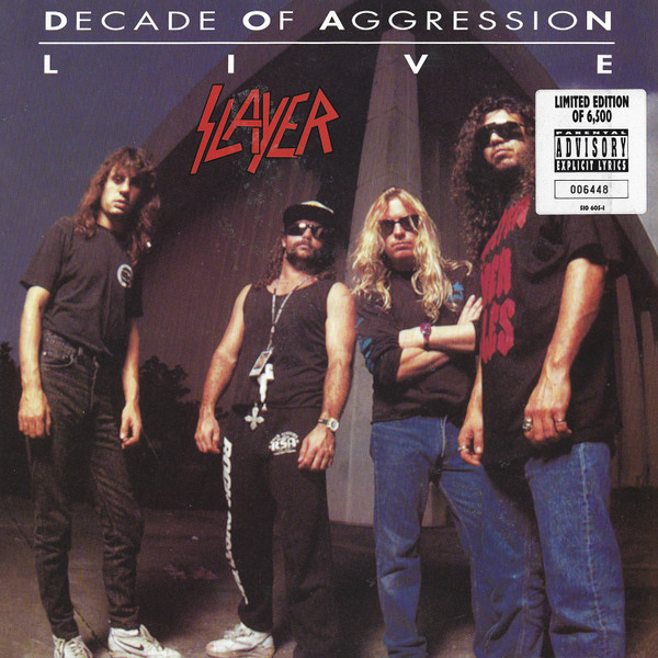 Decade of Aggression: Live cover art