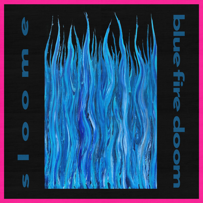 blue fire doom cover art