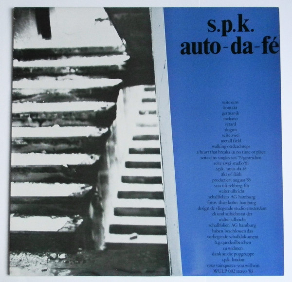 Auto-da-fé cover art