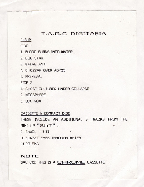 Digitaria cover art