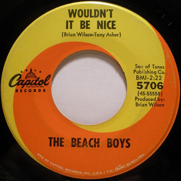 Wouldn't It Be Nice / God Only Knows cover art