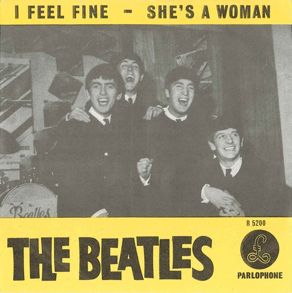 I Feel Fine / She's a Woman cover art