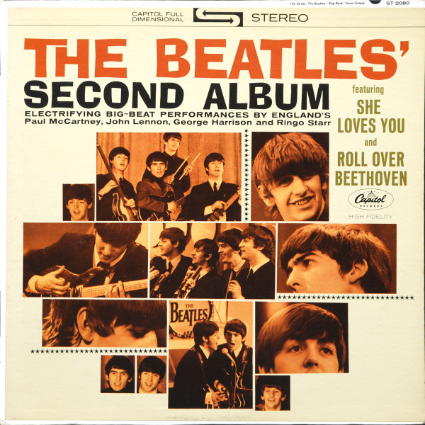 The Beatles' Second Album cover art