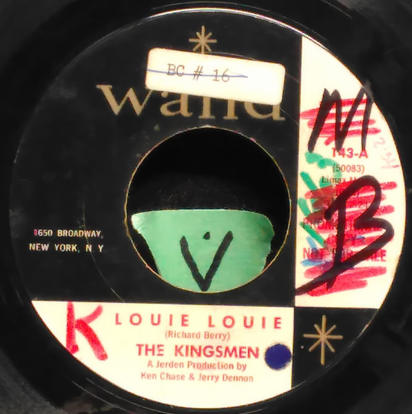 Louie Louie / Haunted Castle cover art