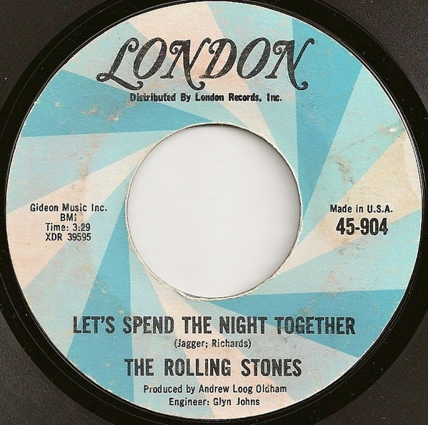 Let's Spend the Night Together / Ruby Tuesday cover art