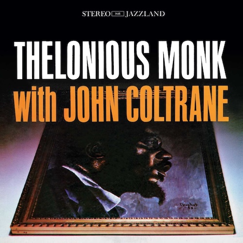 Thelonious Monk with John Coltrane cover art