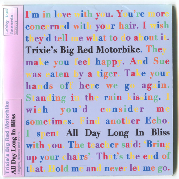 All Day Long in Bliss cover art