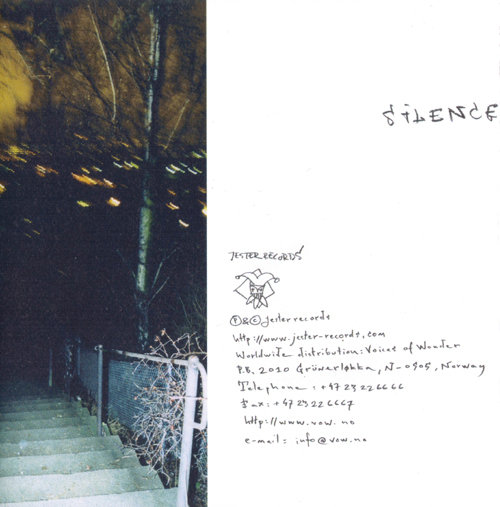 Silence Teaches You How to Sing EP cover art