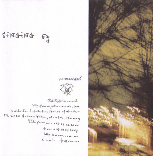 Silencing the Singing EP cover art