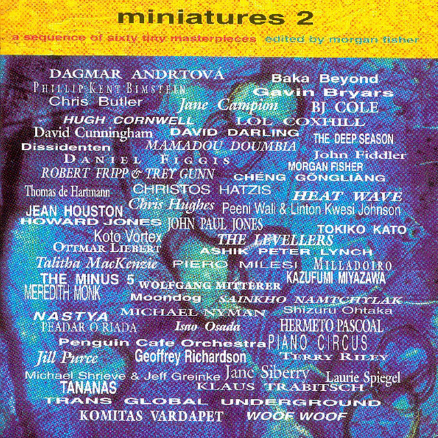 Miniatures cover art