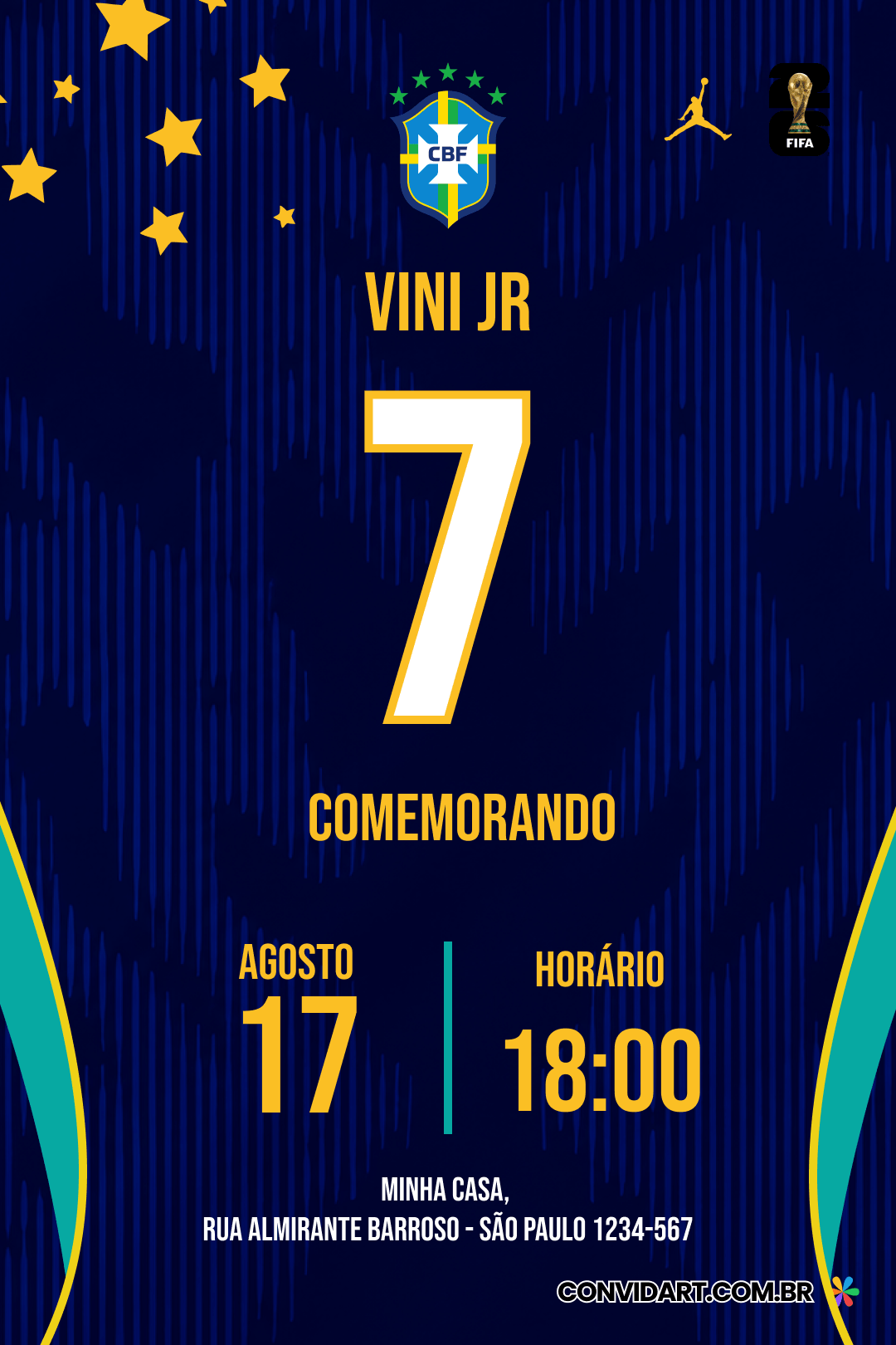 Camisa Brasil - Visitante